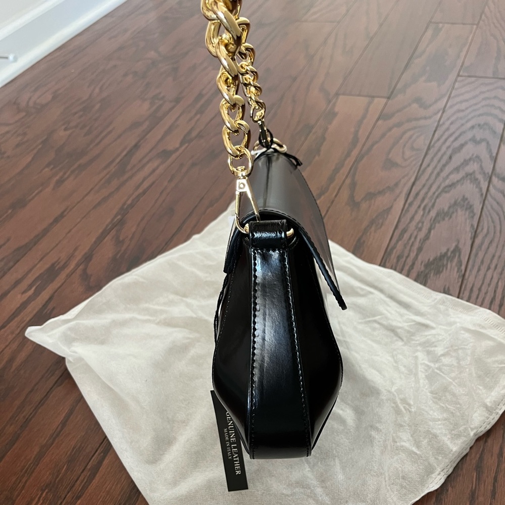 Claudia Firenze Leather Purse with Chain - Picture 3 of 6